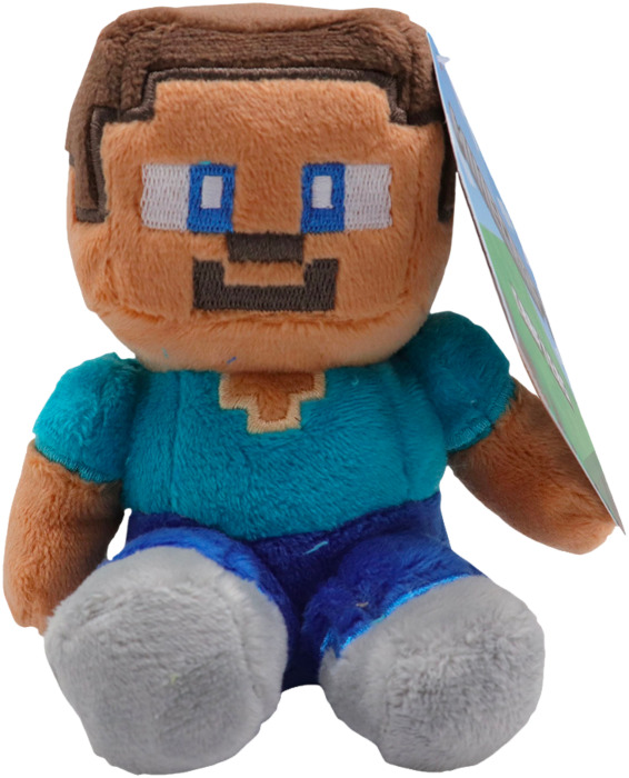 Buy Minecraft Steve 4.5" Basic Plush at Mighty Ape Australia