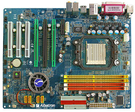 Albatron K8SLI-AM2 PCIE SND+LAN AM2 image