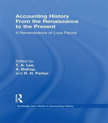 Accounting History from the Renaissance to the Present image