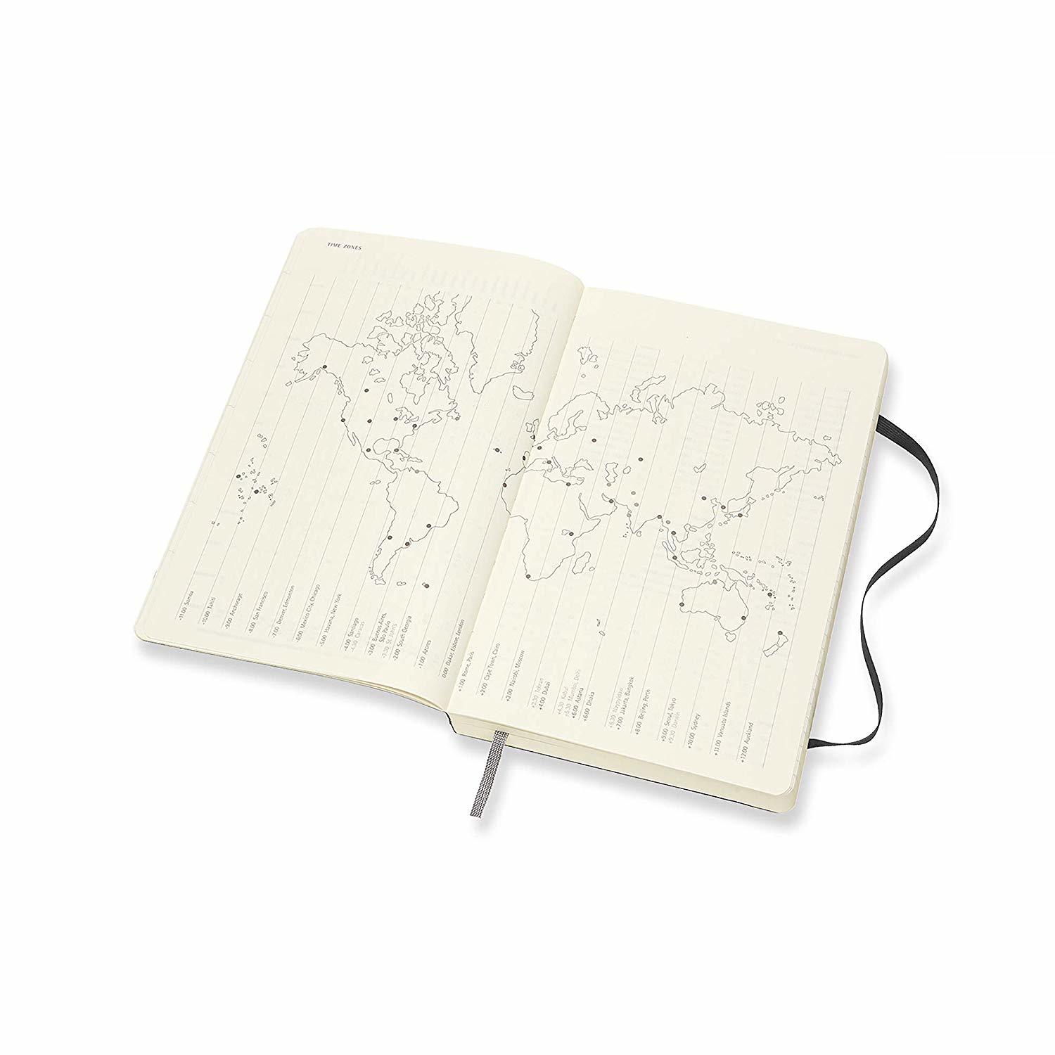 Moleskine: 2020 Diary Large Soft Cover 12 Month Daily - Black image