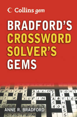 Bradford's Crossword Solver's Dictionary on Paperback by Anne R Bradford