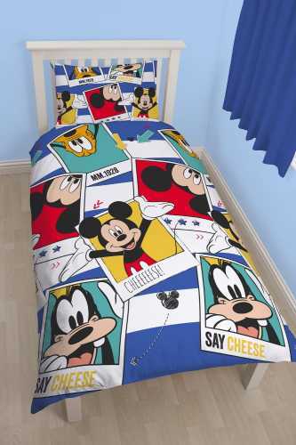 Mickey Mouse Duvet Set - Single