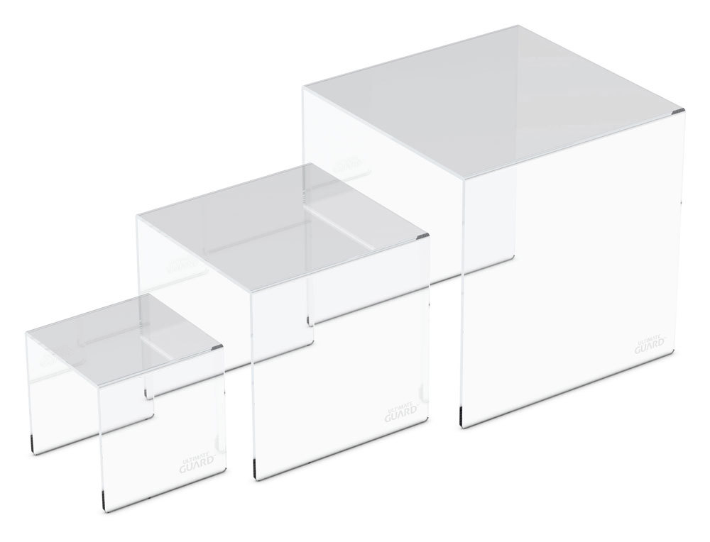 Ultimate Guard: Acrylic Pedestal Set (3-Piece)