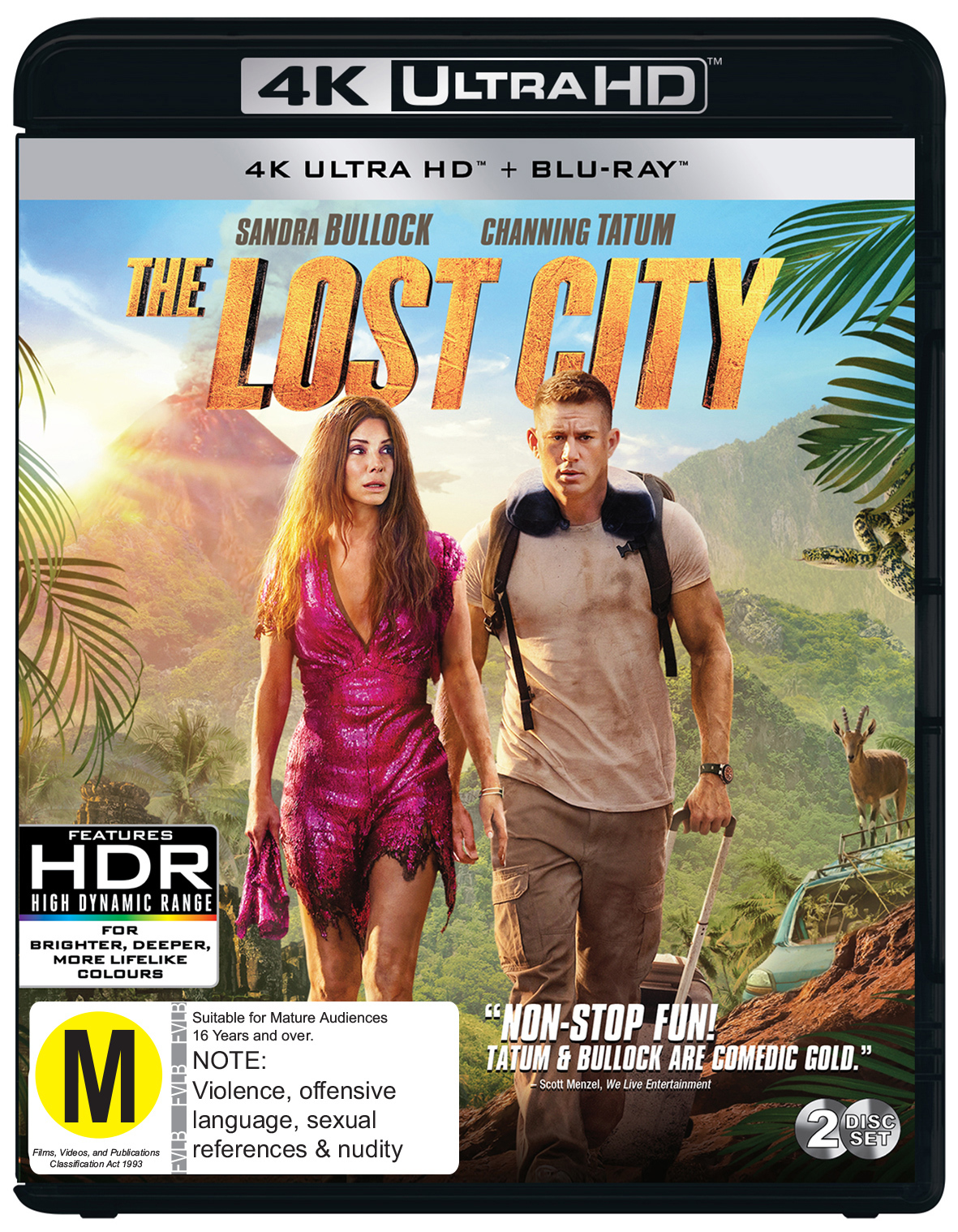 The Lost City (4K UHD + Blu-Ray) on UHD Blu-ray image