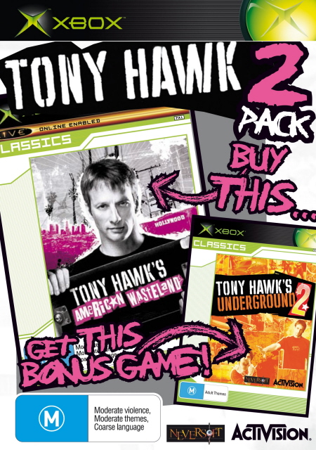 Tony Hawk's Underground 2 + American Wasteland Classics Double Pack for Xbox image