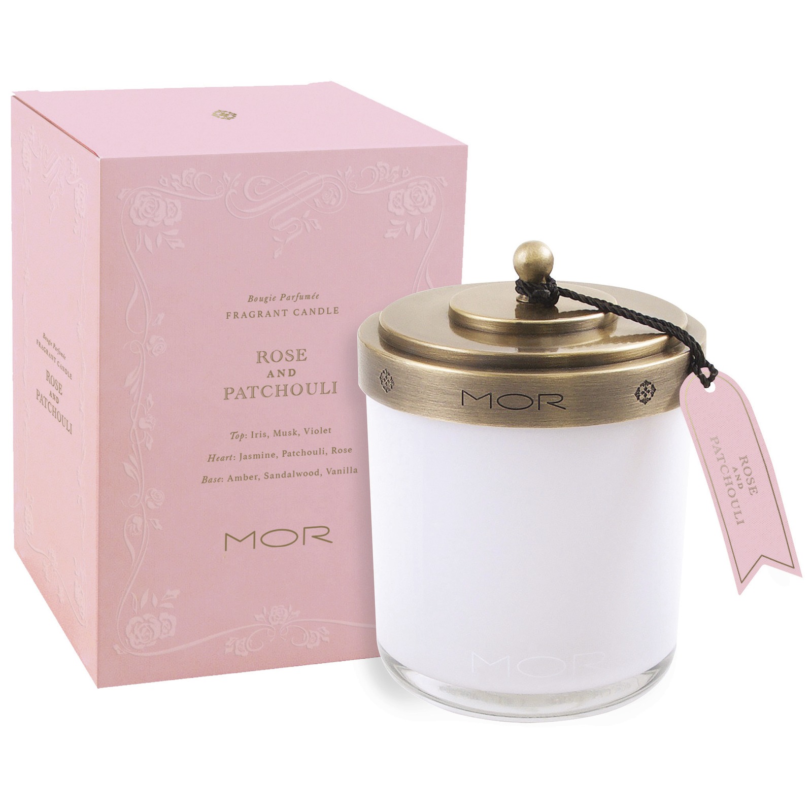 MOR Fragrant Candle Rose & Patchouli at Mighty Ape NZ