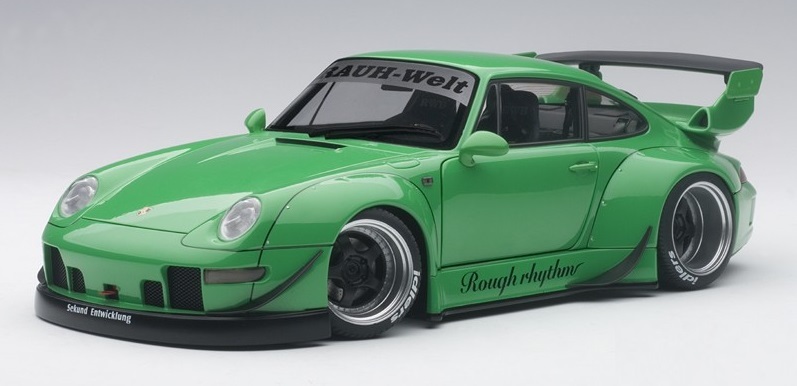 Autoart 1/18 Rwb 993 (Green/Gun Grey Wheels) image