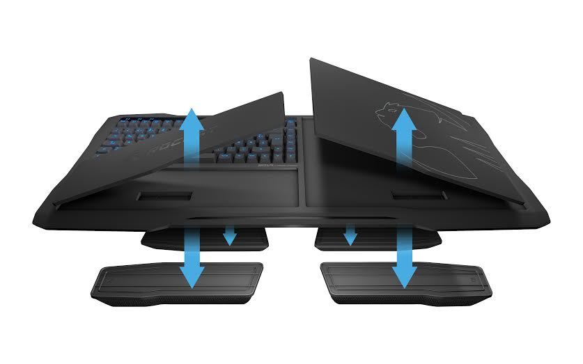 ROCCAT Sova Gaming Lap Keyboard on PC