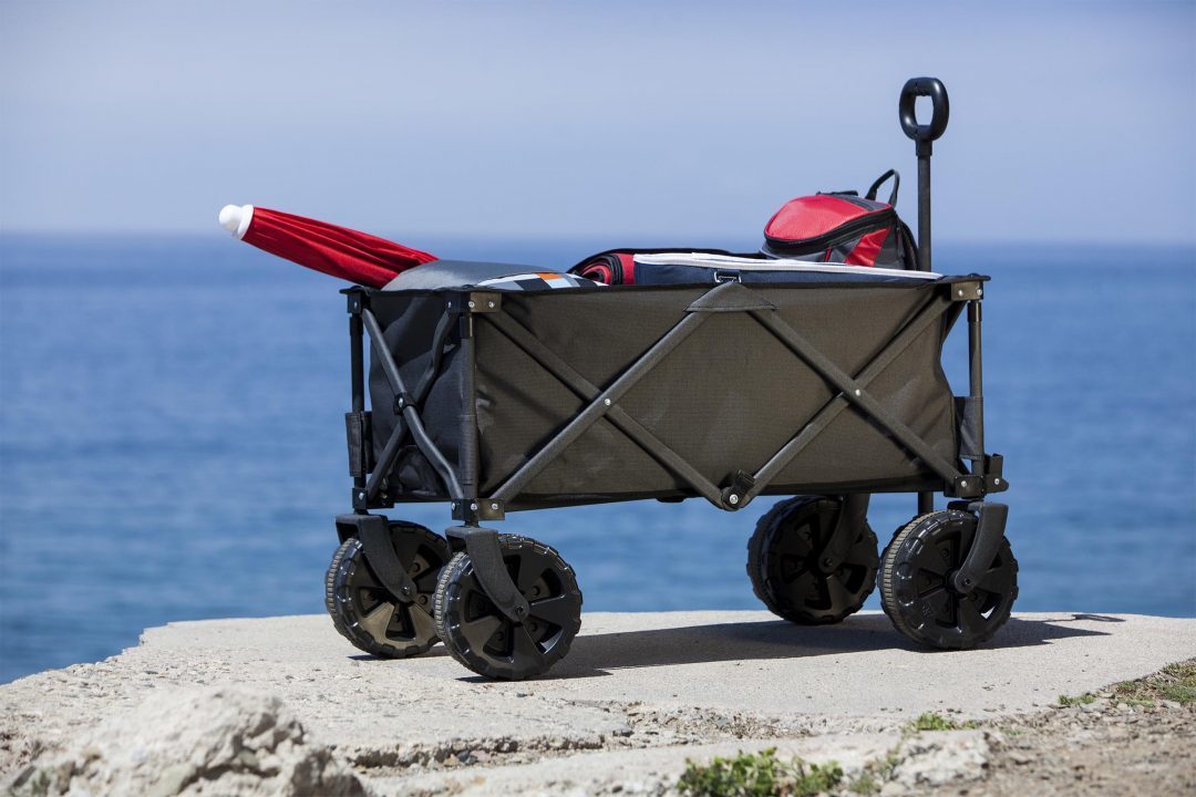 Picnic Time: Adventure Wagon All-Terrain Portable Utility Wagon (Dark Grey) image