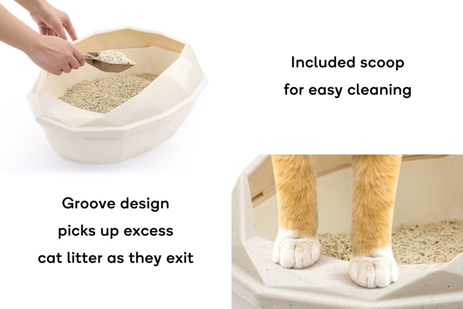 Buy Pawever Pets Easy Sift Cat Litter Tray with Scoop at Mighty Ape NZ