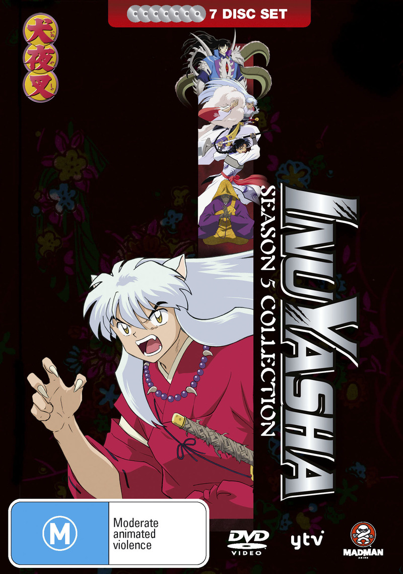 Inuyasha Season 5 Collection on DVD image