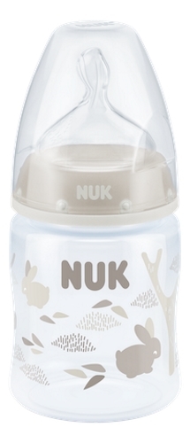 NUK: First Choice - Polypropylene Bottle (150ml) - White Rabbits image