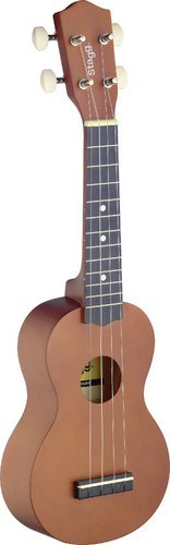 Stagg Natural coloured Ukulele with soft bag image