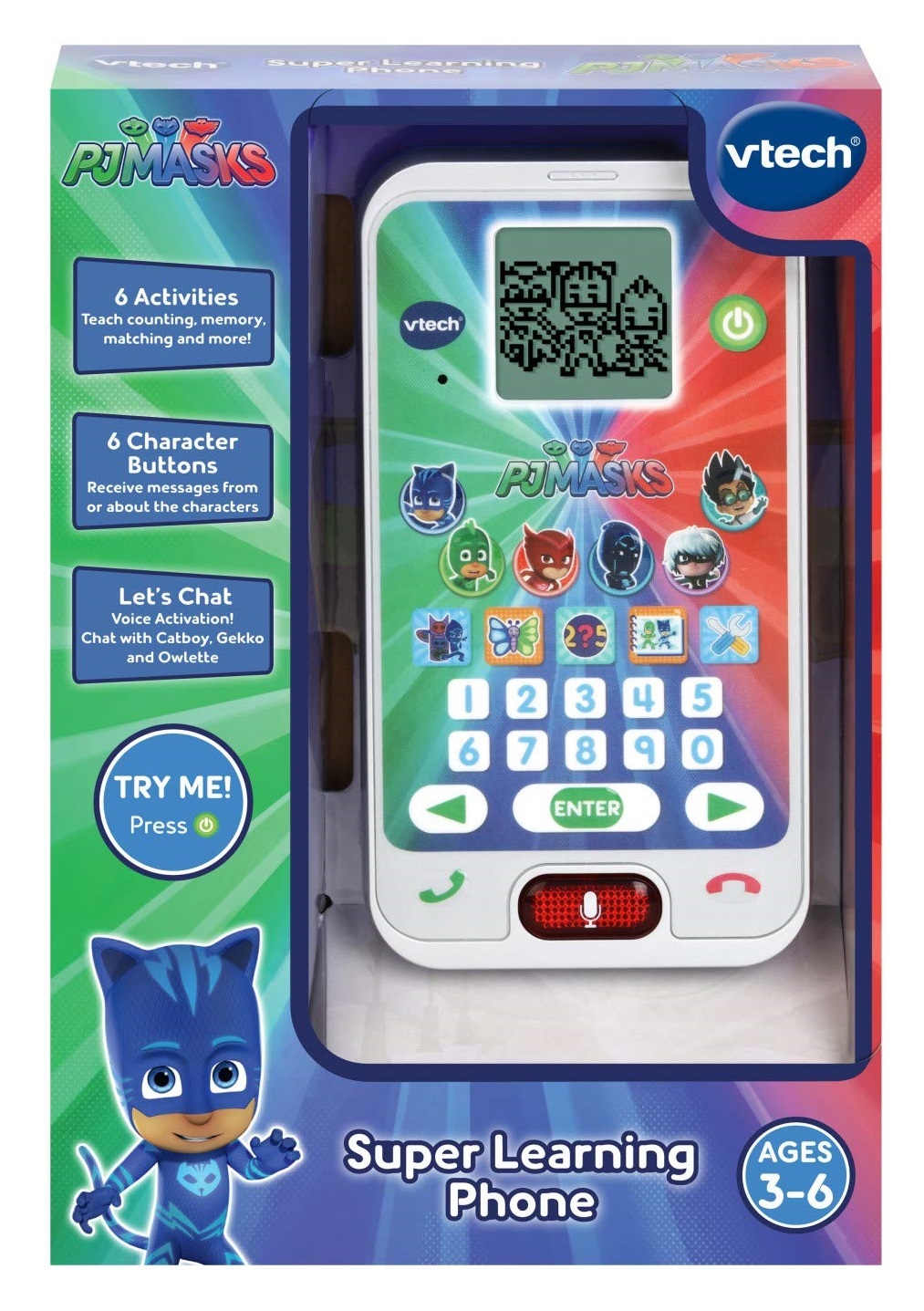 Vtech: PJ Masks - Super Learning Phone image