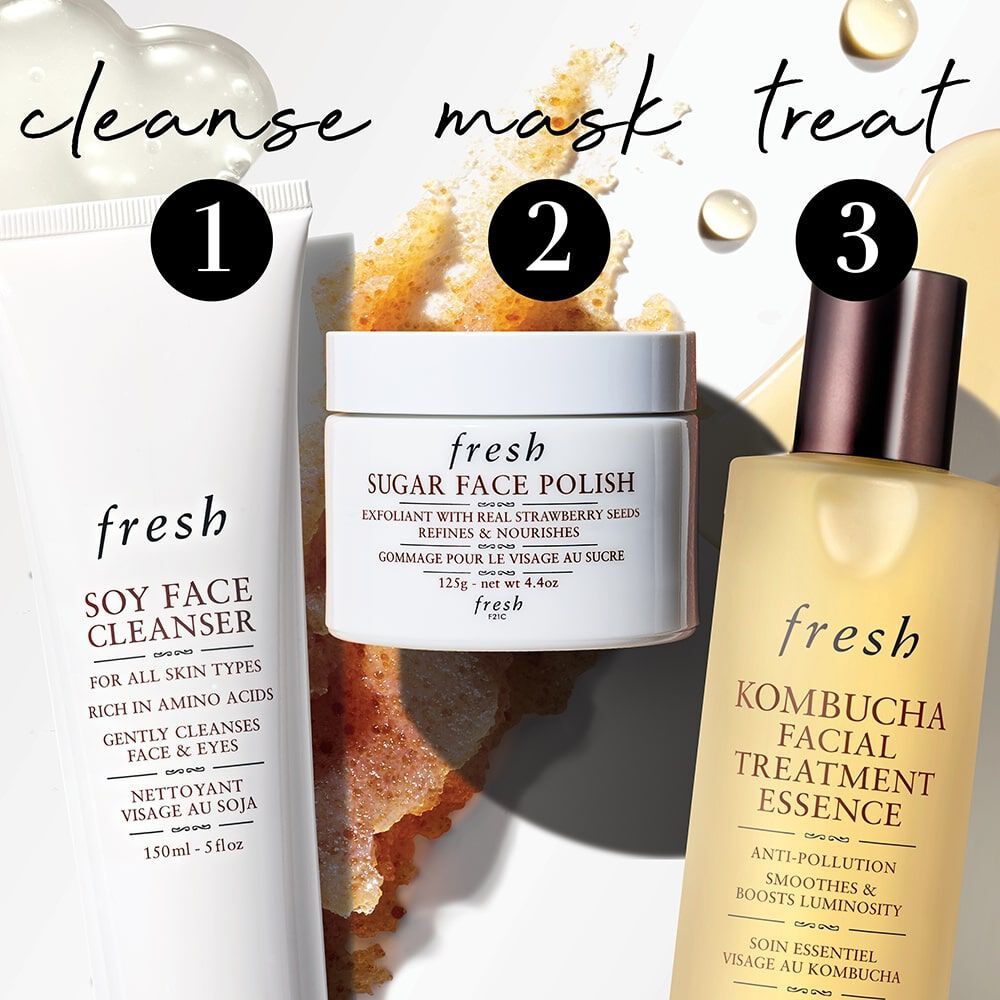 Buy Fresh Sugar Face Polish Exfoliator 125g at Mighty Ape NZ