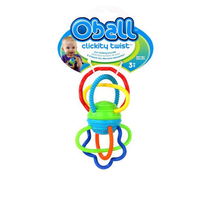 Oball: Clickity Twist - Teething Toy