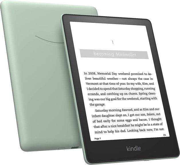 Amazon Kindle Paperwhite 6.8'' Signature Edition (2021) (32GB) Agave Green at Mighty Ape NZ