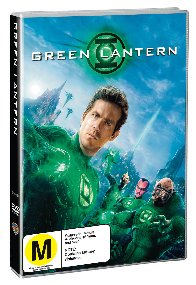Green Lantern on DVD image