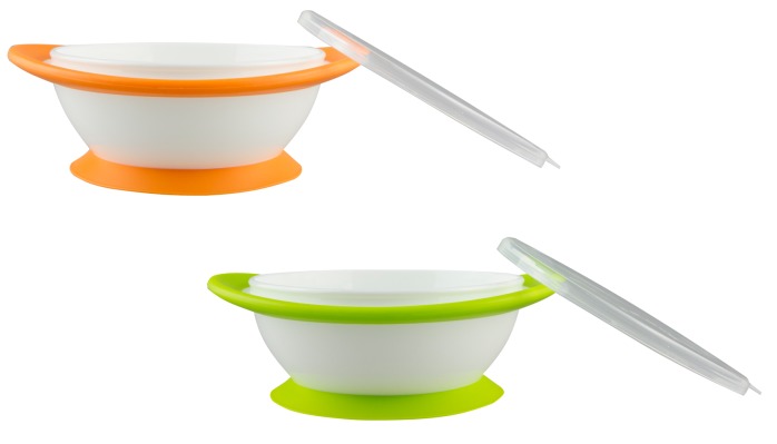 NUK: No-mess Suction Bowls with Lids image