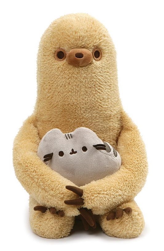 Sloth & Pusheen - 13" Plush Set image