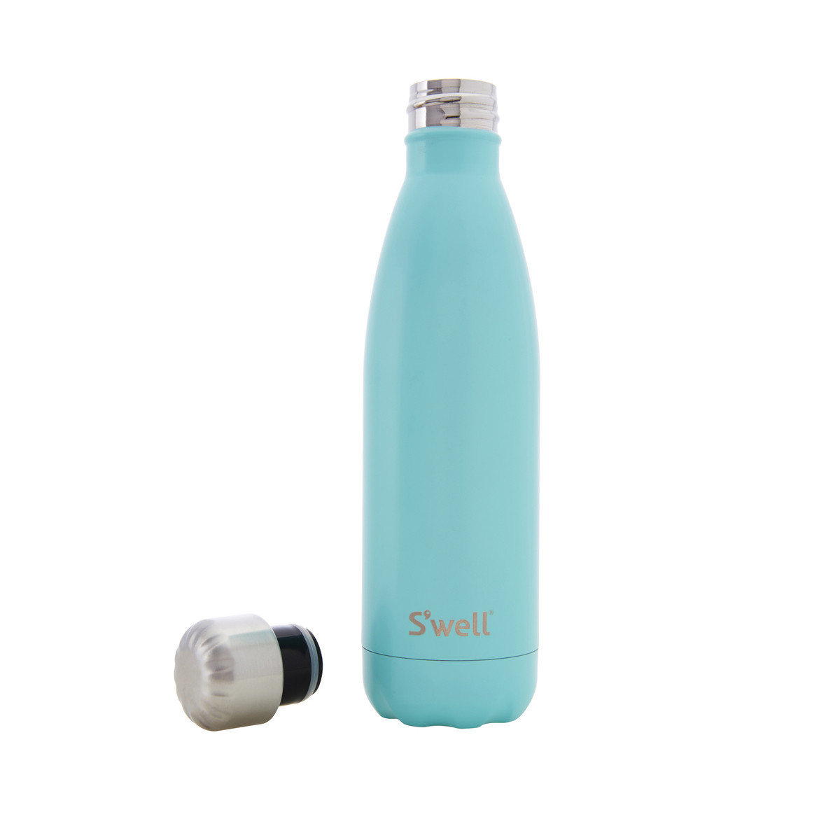 S'Well: Satin Collection Water Bottle - Turquoise Blue (750ml) image