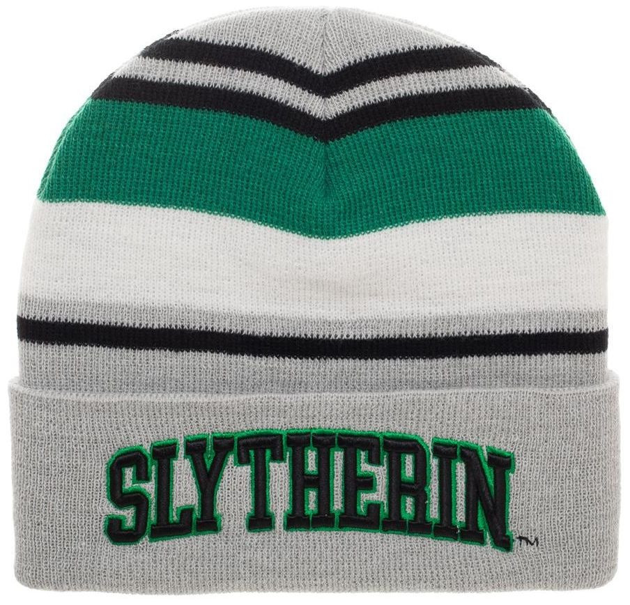 Harry Potter: Slytherin - Stripe Cuff Beanie image