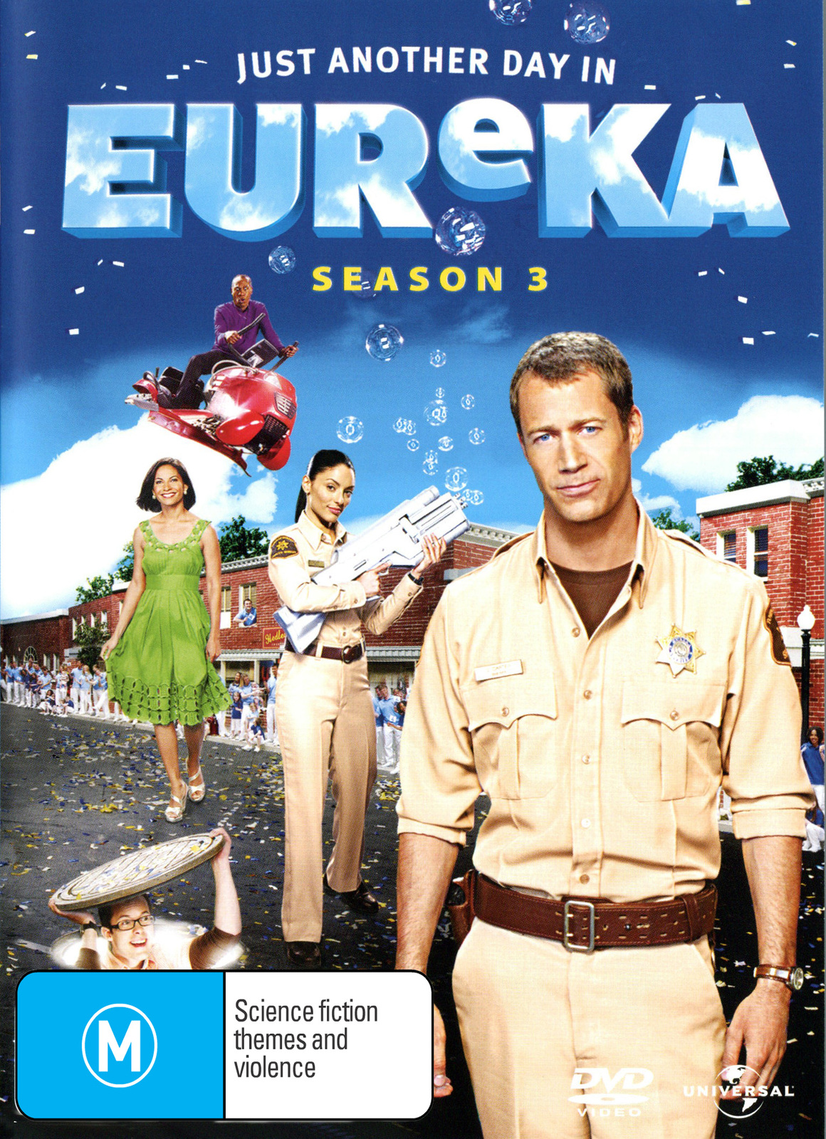 Eureka - Season 3 (4 Disc Set) on DVD image