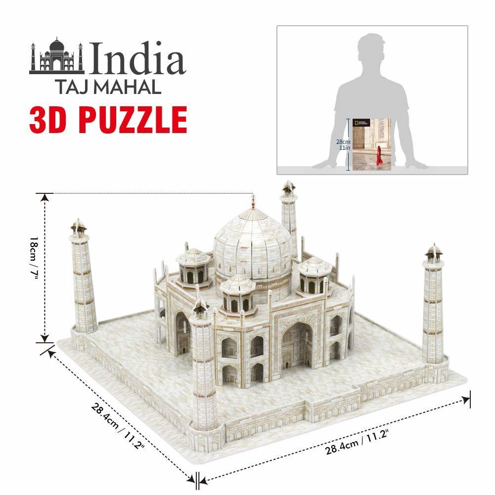 Cubic Fun: National Geographic 3D Puzzle - The Taj Mahal (India) image