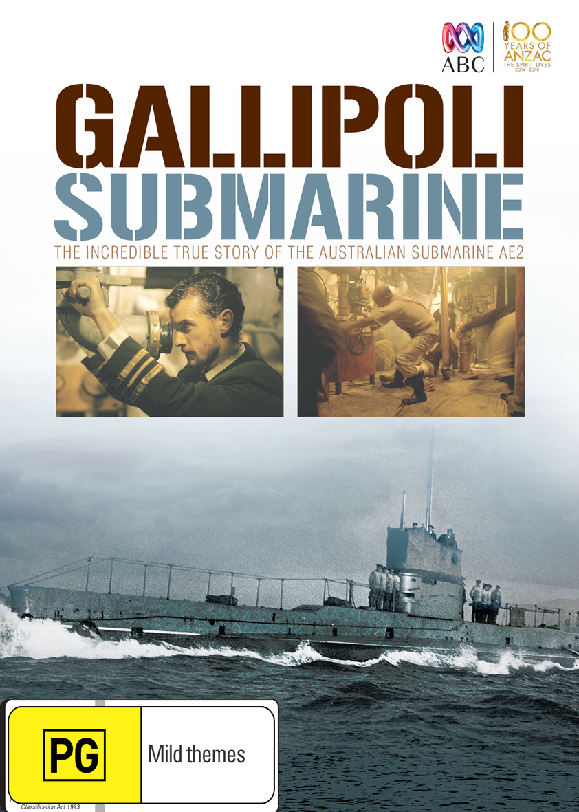 Gallipoli Submarine on DVD image