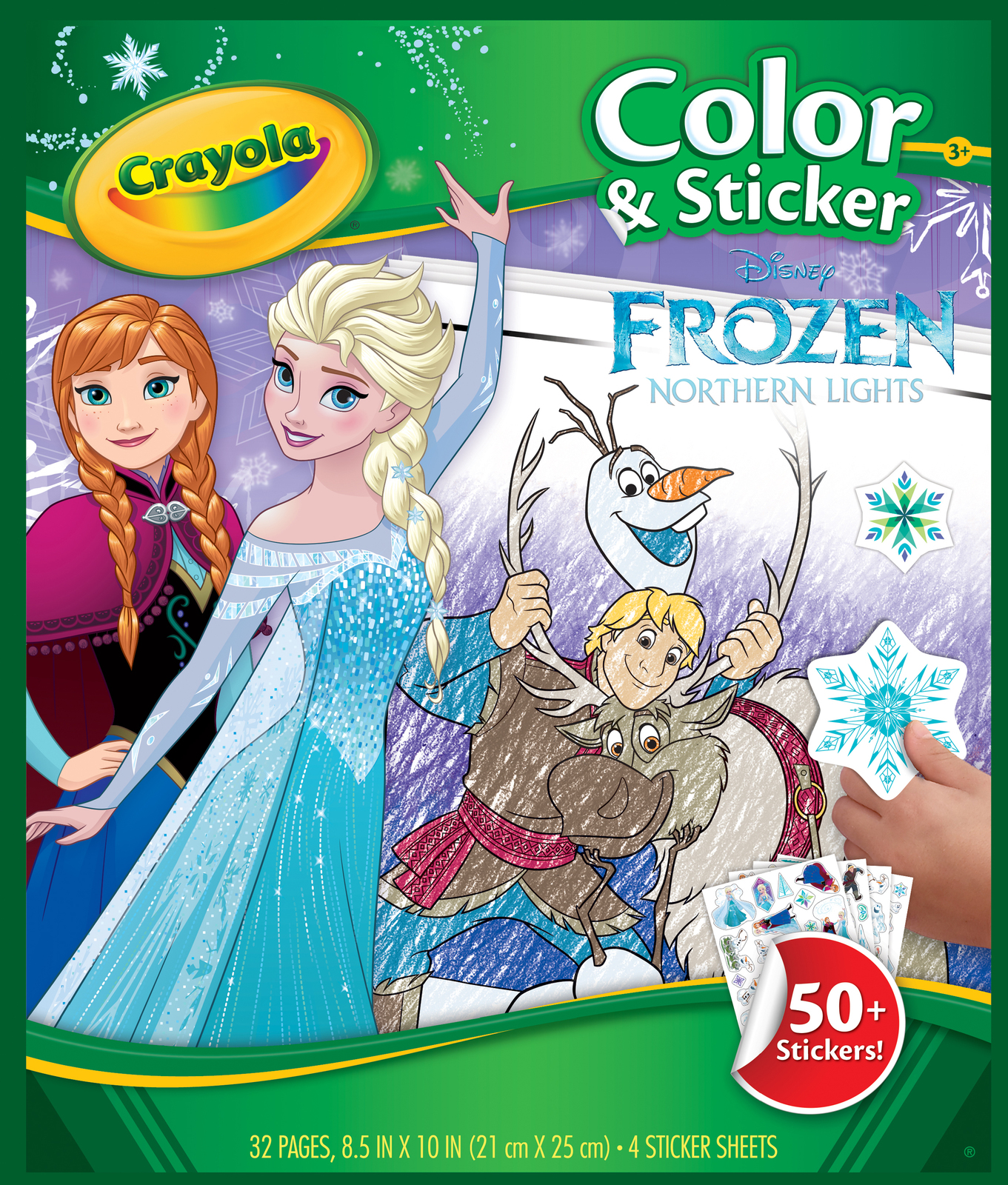 Crayola: Colour N Sticker Book - Frozen image