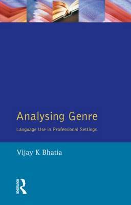 Analysing Genre by V.K. Bhatia image