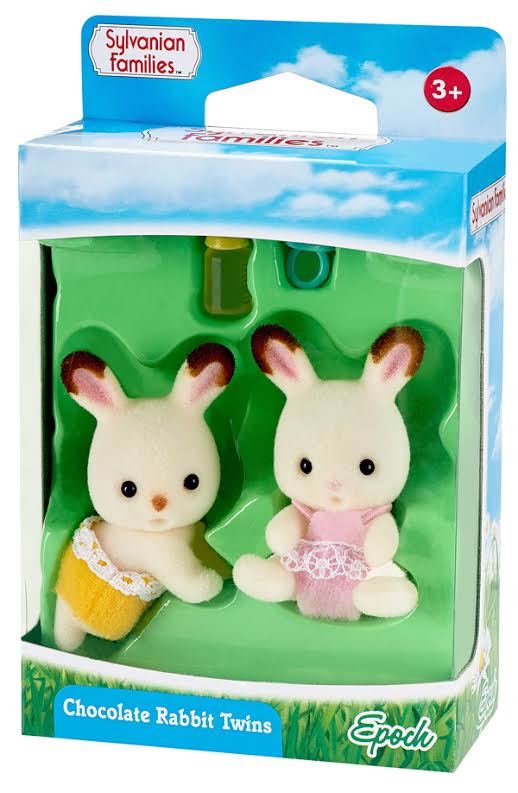 Sylvanian Families: Chocolate Rabbit Twin Babies Set image