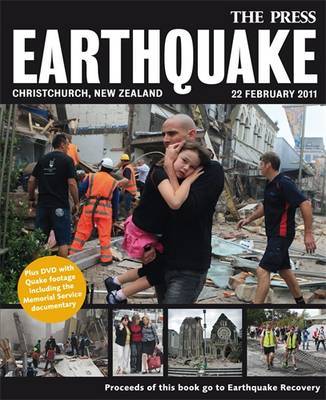 Earthquake - Christchurch 22 Feb 2011 (Book + DVD) on Paperback by The Press