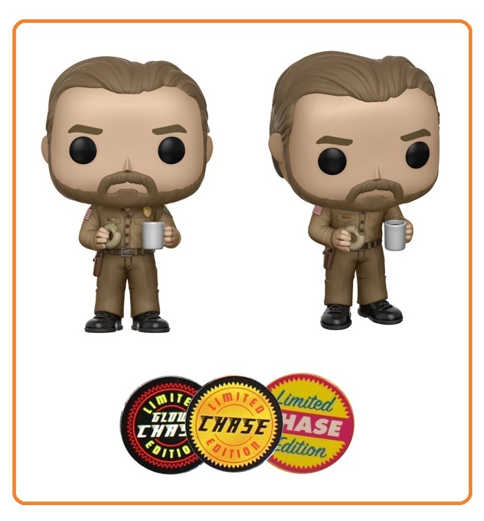 Stranger Things - Hopper with Donut Pop! Vinyl Figure