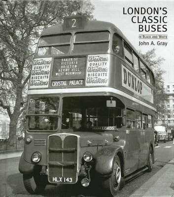 London's Classic Buses in Black and White image