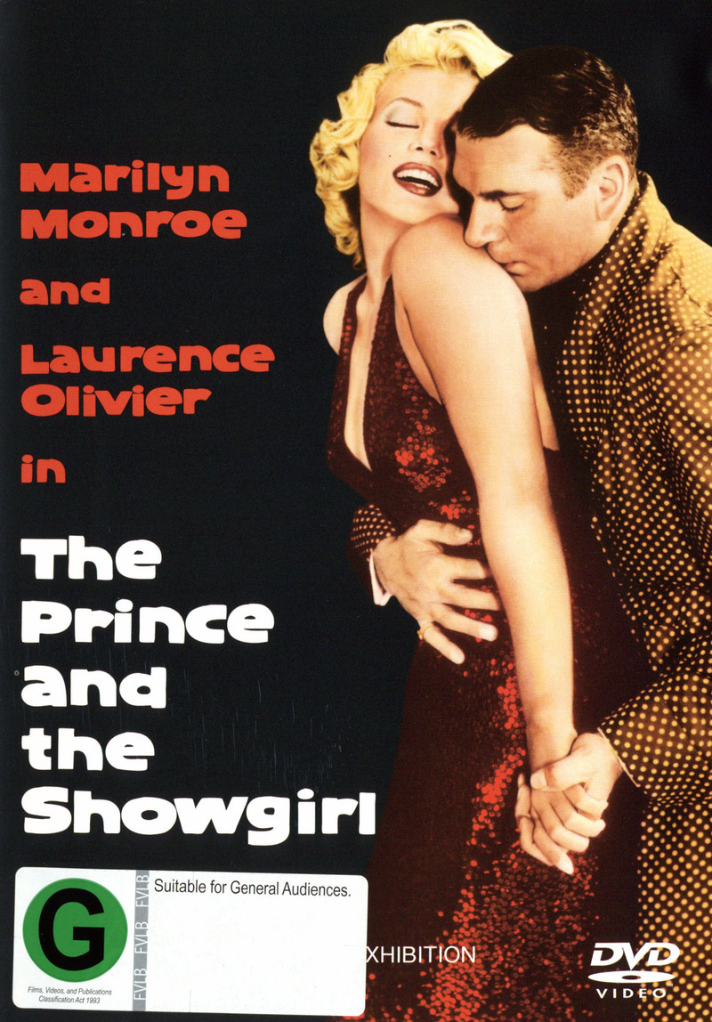 Prince and the Showgirl on DVD image