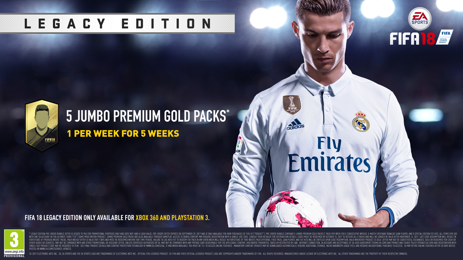 FIFA 18 Legacy Edition for Xbox 360 image