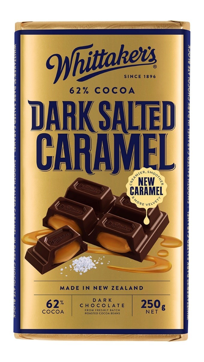 Whittakers: 62% Cocoa Dark Salted Caramel (250g) image