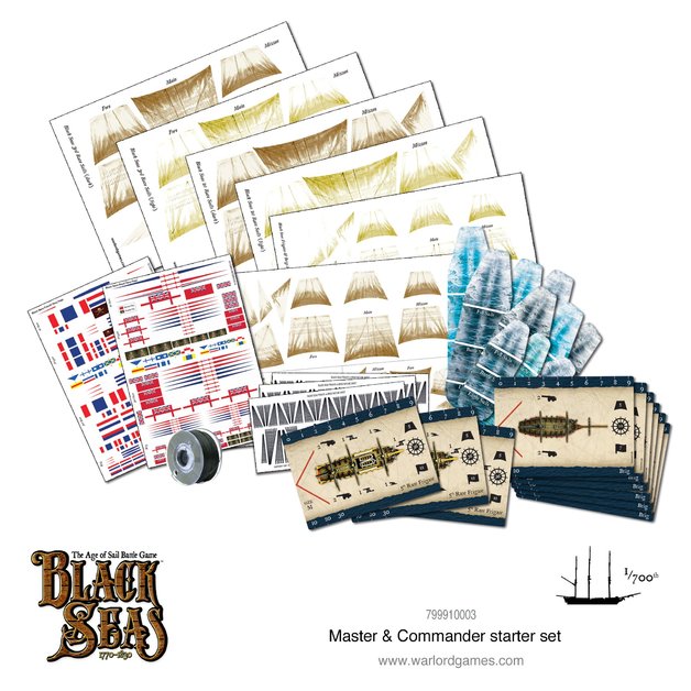 Black Seas: Master And Commander. Starter set (Caja de inicio