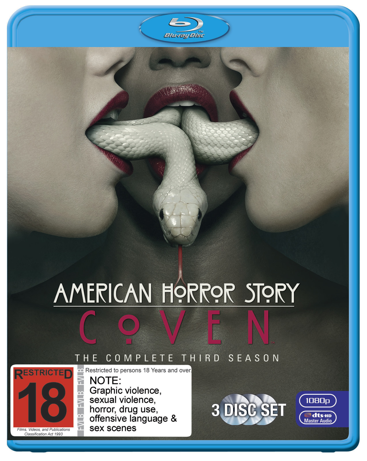 American Horror Story: Coven - The Complete Third Season on Blu-ray