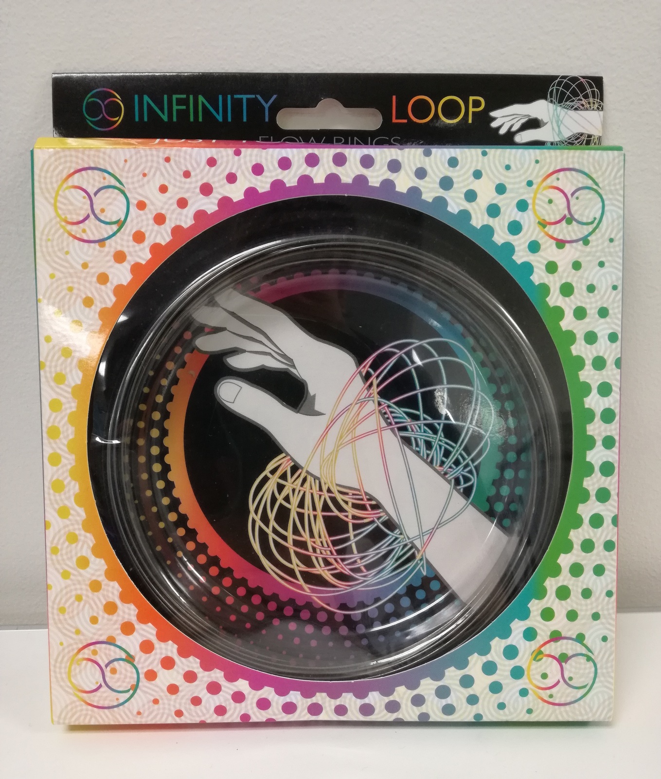 Infinity Loop Flow Ring - Silver image