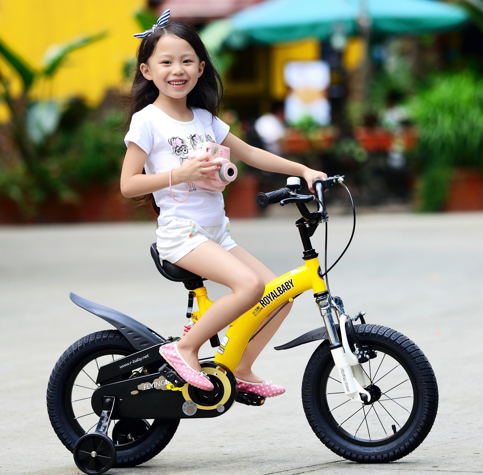 RoyalBaby: Flying Bear RB-9 - 12" Bike (Yellow) image