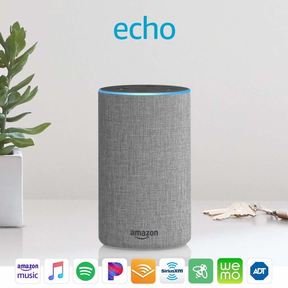 Amazon: Echo (2nd Generation) Speaker - Grey image