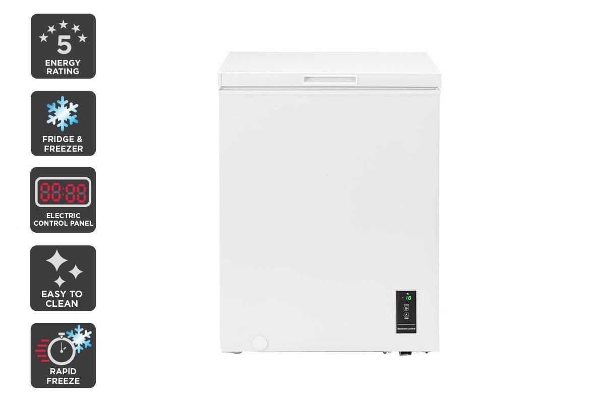 Buy Kogan 142L Chest Freezer with Electric Control Panel at Mighty Ape NZ