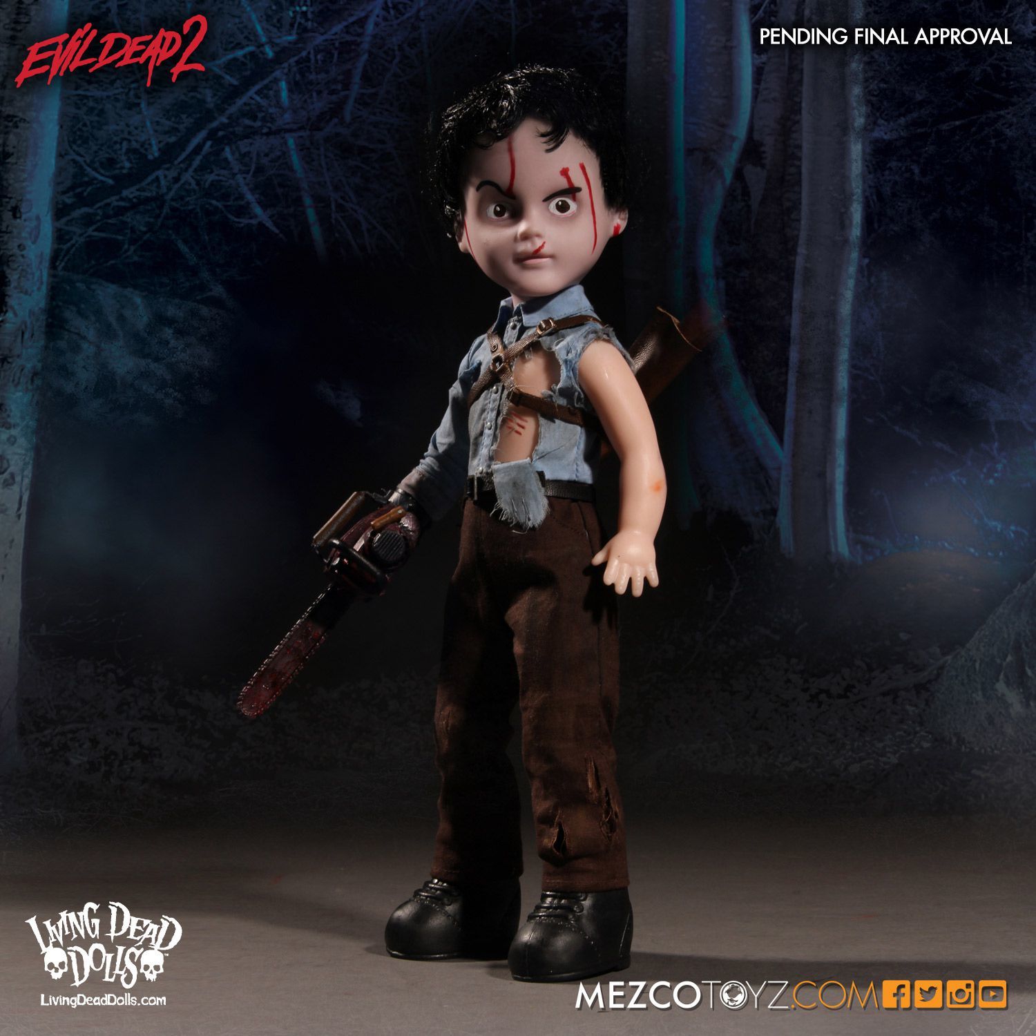 Living Dead Dolls - Ash (Evil Dead 2) image