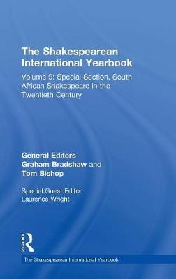 The Shakespearean International Yearbook by Graham Bradshaw image