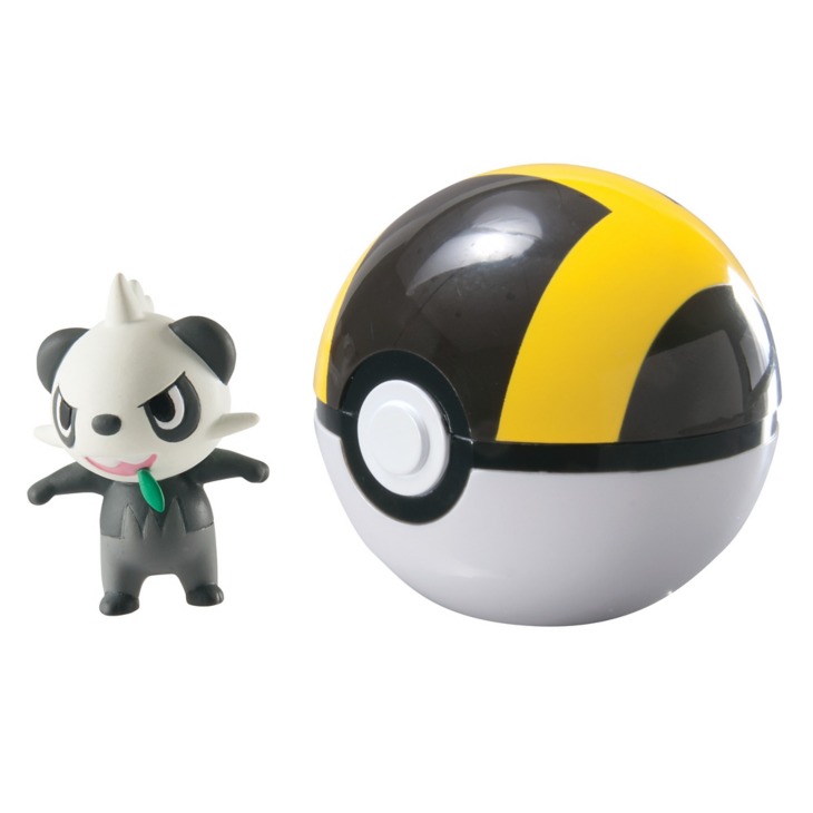 Pokemon: Clip n Carry - Pancham & Ultraball