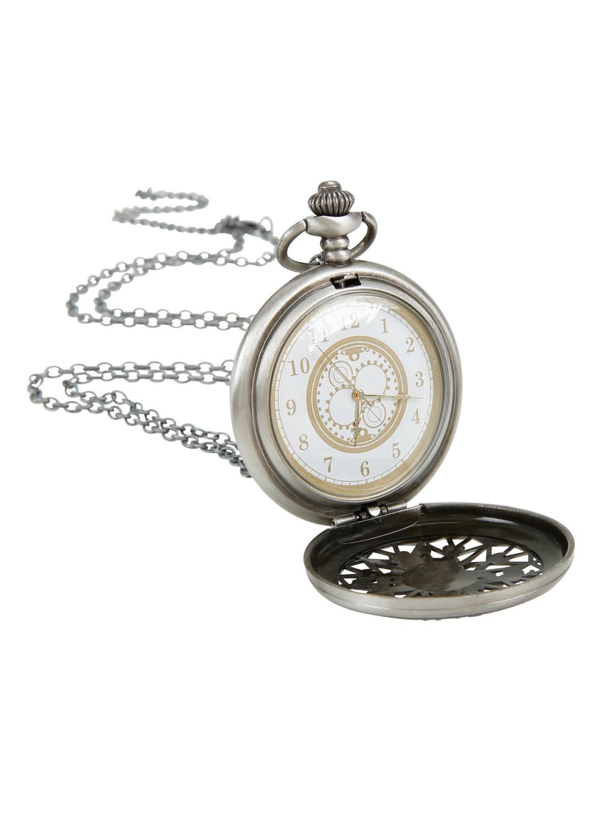 Alice In Wonderland - Late Rabbit Pocket Watch Necklace image