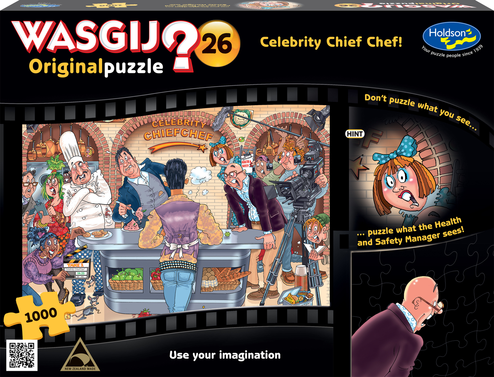 Wasgij: 1000 Piece Puzzle - Celebrity Chef image