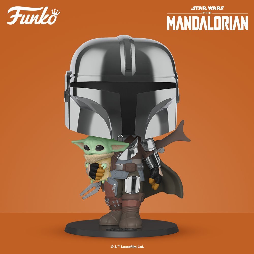 Star Wars: The Mandalorian - 10" Super Sized Pop! Vinyl Figure image